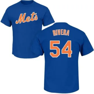 T.J. Rivera New York Mets Name & Number T-Shirt - Royal