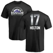 Todd Helton Colorado Rockies Midnight Mascot T-Shirt - Black