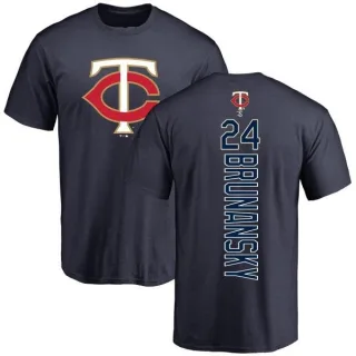 Tom Brunansky Minnesota Twins Backer T-Shirt - Navy