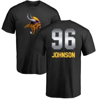 Tom Johnson Minnesota Vikings Midnight Mascot T-Shirt - Black