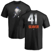 Tom Seaver New York Mets Midnight Mascot T-Shirt - Black