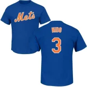 Tomas Nido New York Mets Name & Number T-Shirt - Royal