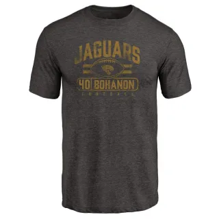 Tommy Bohanon Jacksonville Jaguars Flanker Tri-Blend T-Shirt - Black