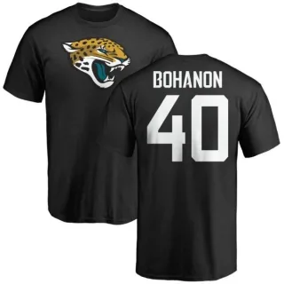 Tommy Bohanon Jacksonville Jaguars Name & Number Logo T-Shirt - Black