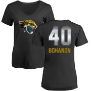 Tommy Bohanon Women's Jacksonville Jaguars Midnight Mascot T-Shirt - Black