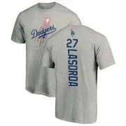 Tommy Lasorda Los Angeles Dodgers Backer T-Shirt - Ash