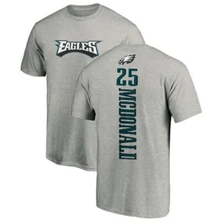 Tommy McDonald Philadelphia Eagles Backer T-Shirt - Ash