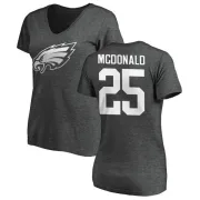 Tommy McDonald Women's Philadelphia Eagles One Color T-Shirt - Ash