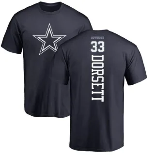 Tony Dorsett Dallas Cowboys Backer T-Shirt - Navy