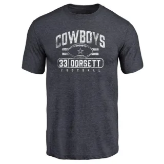 Tony Dorsett Dallas Cowboys Flanker Tri-Blend T-Shirt - Navy