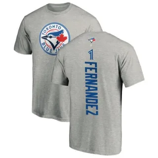 Tony Fernandez Toronto Blue Jays Backer T-Shirt - Ash