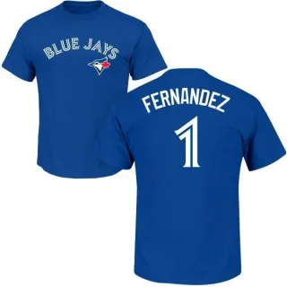 Tony Fernandez Toronto Blue Jays Name & Number T-Shirt - Royal