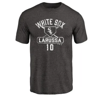 Tony Larussa Chicago White Sox Base Runner Tri-Blend T-Shirt - Black