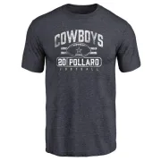 Tony Pollard Dallas Cowboys Flanker Tri-Blend T-Shirt - Navy