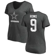 Tony Romo Women's Dallas Cowboys One Color T-Shirt - Ash