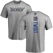 Tony Twist St. Louis Blues Backer T-Shirt - Ash