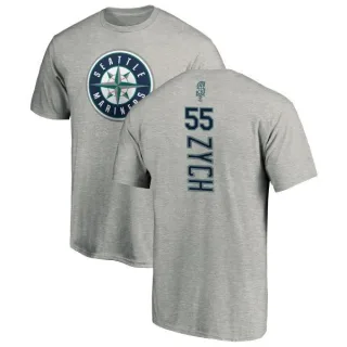 Tony Zych Seattle Mariners Backer T-Shirt - Ash