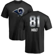 Torry Holt Los Angeles Rams Midnight Mascot T-Shirt - Black