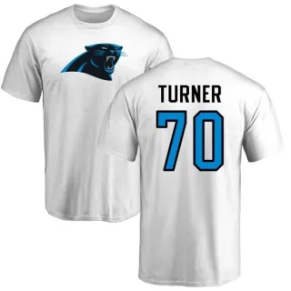 Trai Turner Carolina Panthers Name & Number Logo T-Shirt - White