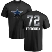 Travis Frederick Dallas Cowboys Midnight Mascot T-Shirt - Black