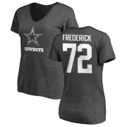 Travis Frederick Women's Dallas Cowboys One Color T-Shirt - Ash