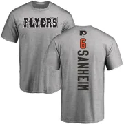 Travis Sanheim Philadelphia Flyers Backer T-Shirt - Ash