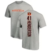 Trayvon Henderson Cincinnati Bengals Backer T-Shirt - Ash