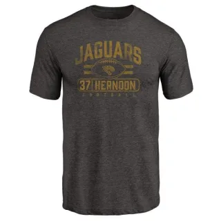 Tre Herndon Jacksonville Jaguars Flanker Tri-Blend T-Shirt - Black