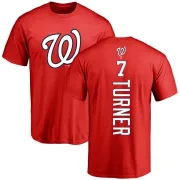 Trea Turner Washington Nationals Backer T-Shirt - Red