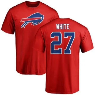Tre'Davious White Buffalo Bills Name & Number Logo T-Shirt - Red