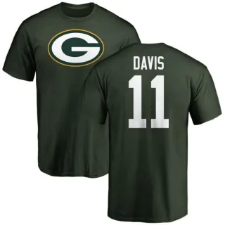 Trevor Davis Green Bay Packers Name & Number Logo T-Shirt - Green