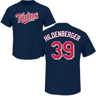 Trevor Hildenberger Minnesota Twins Name & Number T-Shirt - Navy