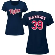 Trevor Hildenberger Women's Minnesota Twins Name & Number T-Shirt - Navy