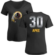 Troy Apke Women's Washington Redskins Midnight Mascot T-Shirt - Black