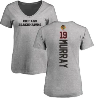 Troy Murray Women's Chicago Blackhawks Backer T-Shirt - Ash