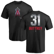 Ty Buttrey Los Angeles Angels Midnight Mascot T-Shirt - Black