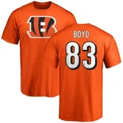 Tyler Boyd Cincinnati Bengals Name & Number Logo T-Shirt - Orange