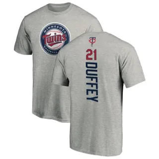 Tyler Duffey Minnesota Twins Backer T-Shirt - Ash