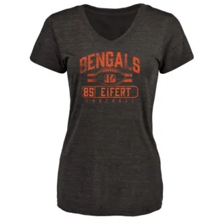 Tyler Eifert Women's Cincinnati Bengals Flanker Tri-Blend T-Shirt - Black