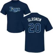 Tyler Glasnow Tampa Bay Rays Name & Number T-Shirt - Navy