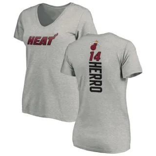 Tyler Herro Women's Miami Heat Ash Backer T-Shirt