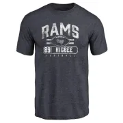 Tyler Higbee Los Angeles Rams Flanker Tri-Blend T-Shirt - Navy