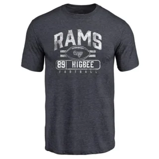 Tyler Higbee Los Angeles Rams Flanker Tri-Blend T-Shirt - Navy