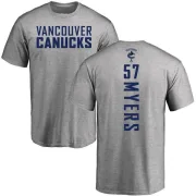 Tyler Myers Vancouver Canucks Backer T-Shirt - Ash