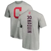 Tyler Naquin Cleveland Indians Backer T-Shirt - Ash