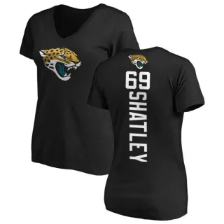 Tyler Shatley Women's Jacksonville Jaguars Backer Slim Fit T-Shirt - Black