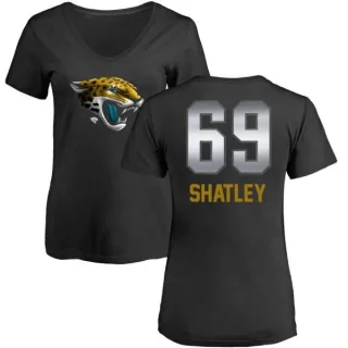 Tyler Shatley Women's Jacksonville Jaguars Midnight Mascot T-Shirt - Black