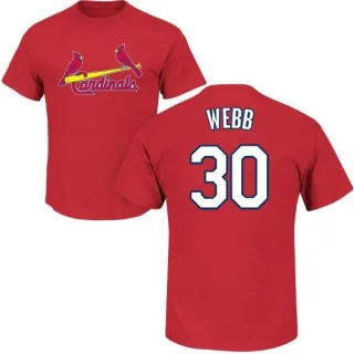 Tyler Webb St. Louis Cardinals Name & Number T-Shirt - Red