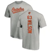 Tyler Wilson Baltimore Orioles Backer T-Shirt - Ash