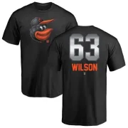 Tyler Wilson Baltimore Orioles Midnight Mascot T-Shirt - Black